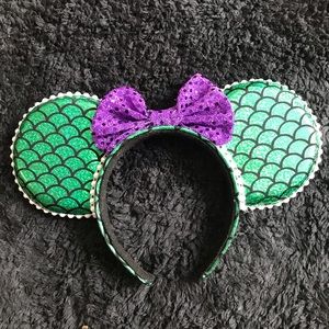 Little Mermaid inspired Minnie Ears